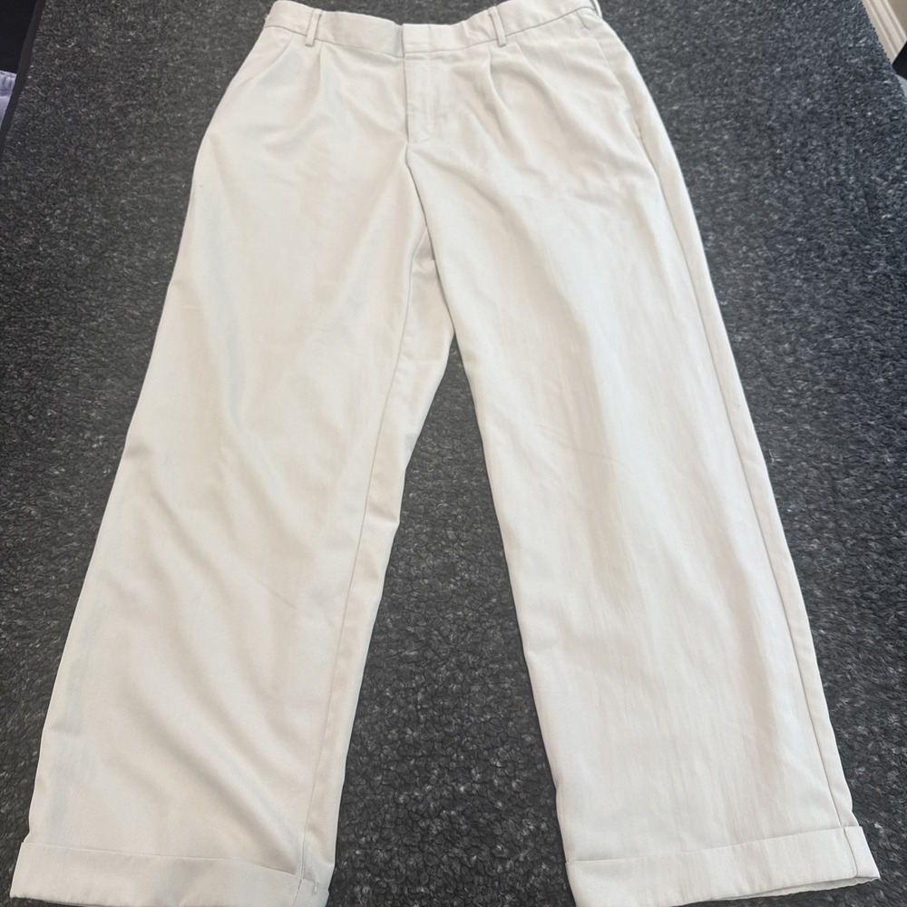 CLUB ROOM by charter club Two-Pleat khaki Chino Pants Men's Size W34-29L